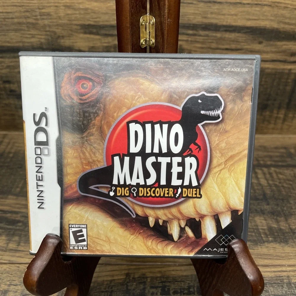 Dino‎ Master: Dig, Discover, Duel (Nintendo DS) CASE ONLY - NO GAME - Authentic